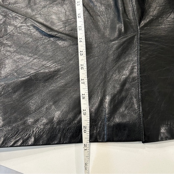 Rudsak Smooth Leather French Waist Leather skirt - Picture 13 of 14